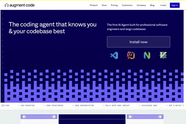 AugmentCode screenshot